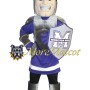 Black & Purple Warrior Mascot Costume