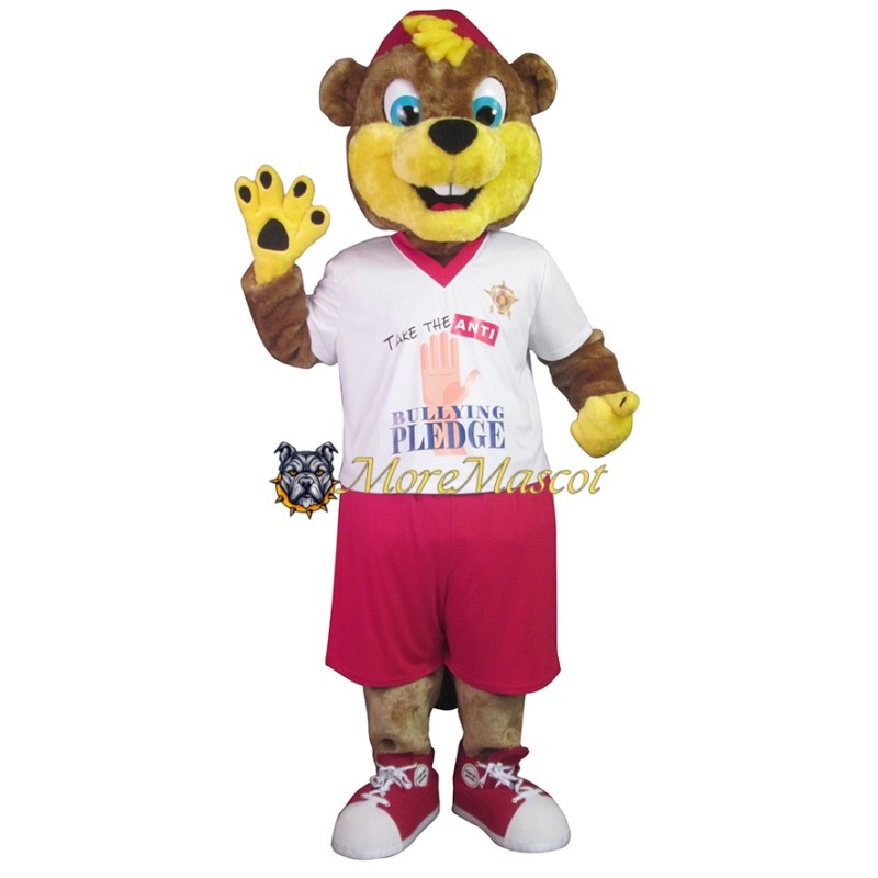 Adult Friendly Squirrel Mascot Costume