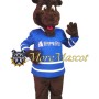 Realistic Friendly Moose Mascot Costume