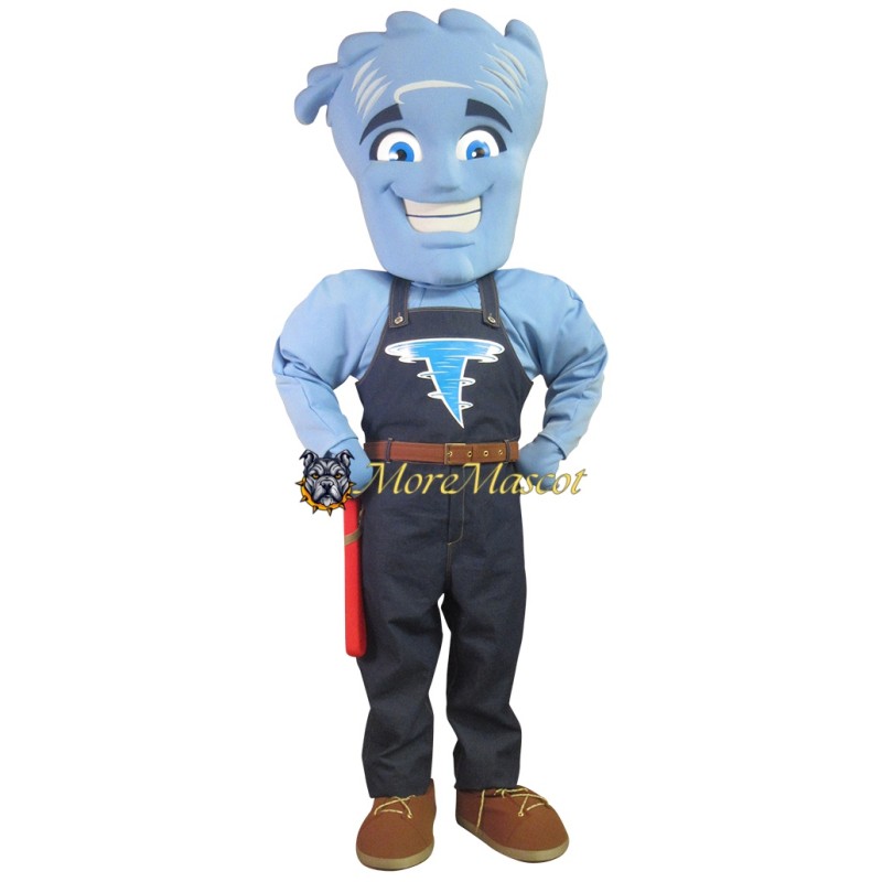 Power Tornado Mascot Costume