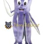 Purple Octopus Mascot Costume