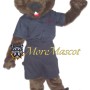 Happy Friendly Beaver Mascot Costume
