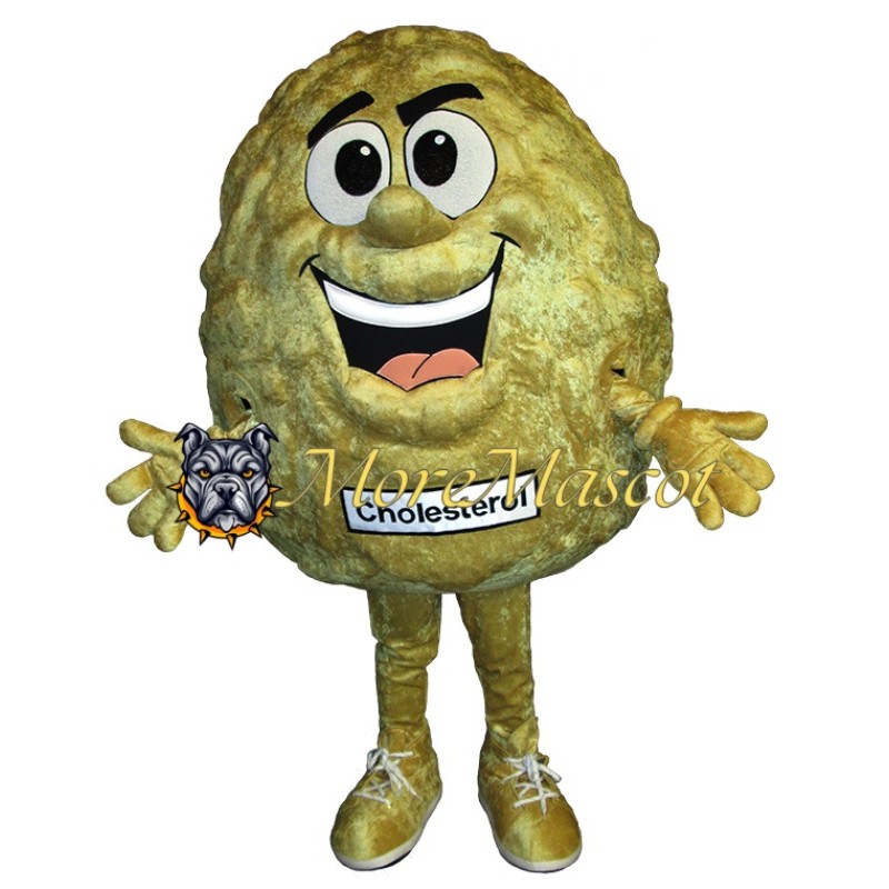 Brown Cell Mascot Costume