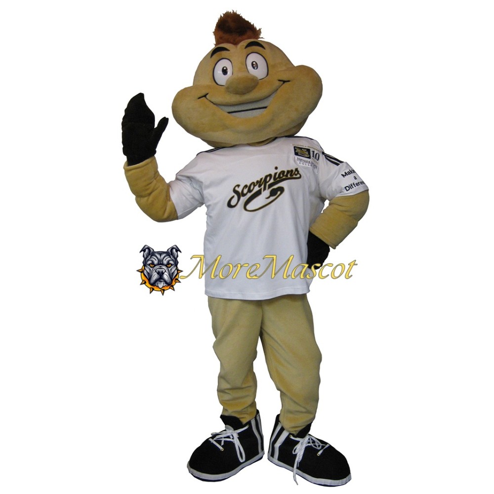 Rock Boy Mascot Costume