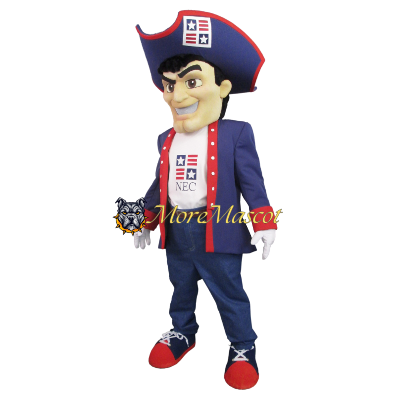 College Patriot Mascot Costume