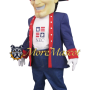College Patriot Mascot Costume
