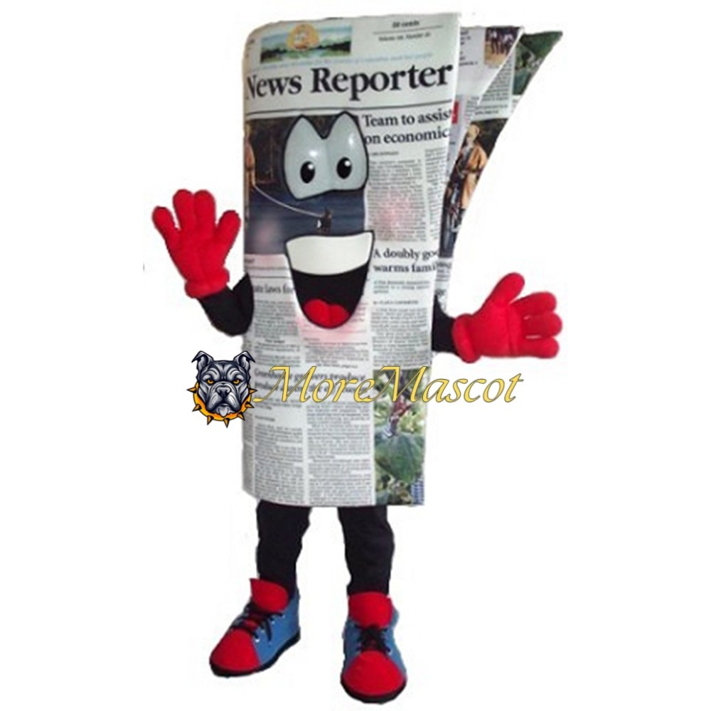 Newspaper Mascot Costume