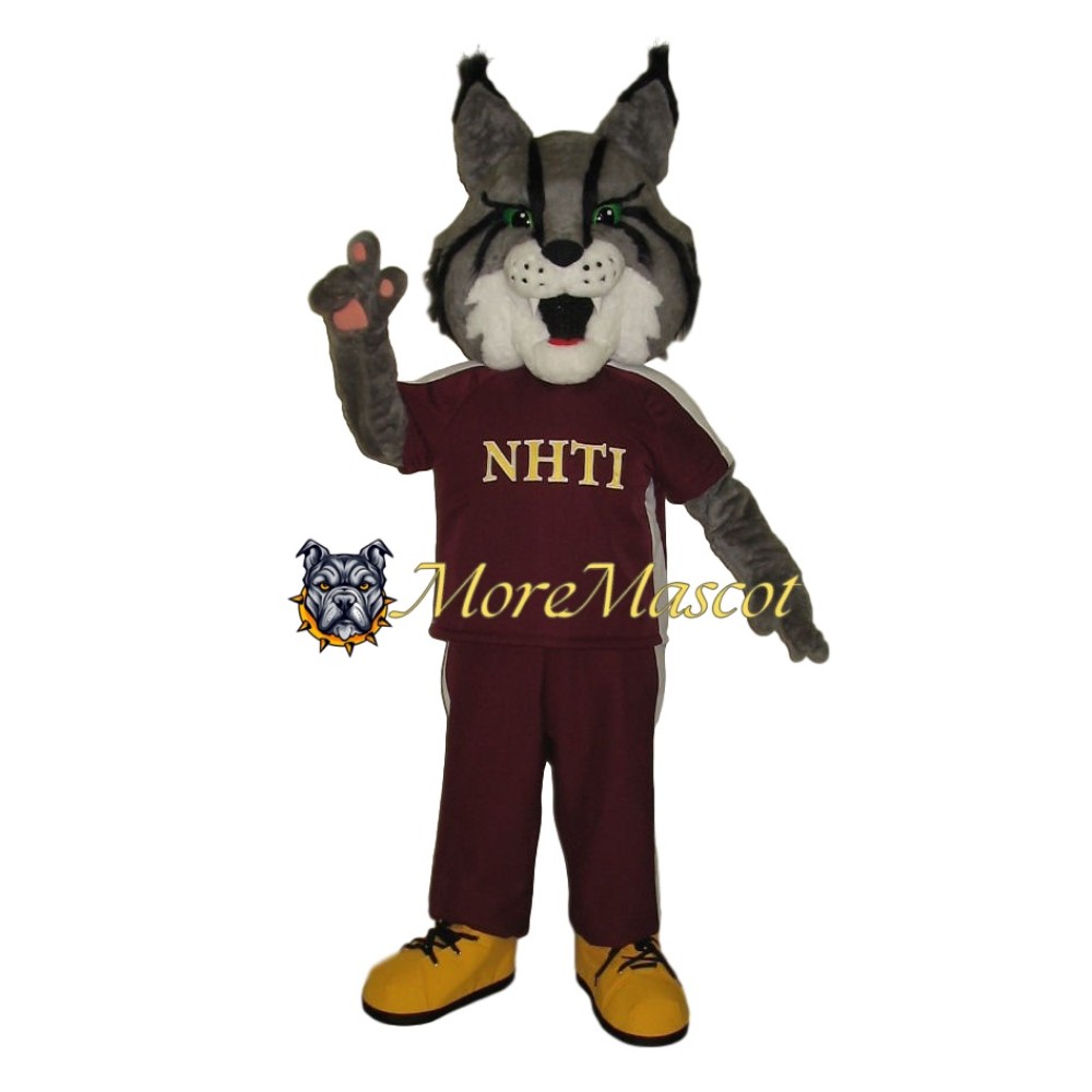 College Wildcat Mascot Costume