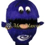 Furry Purple Monster Mascot Costume