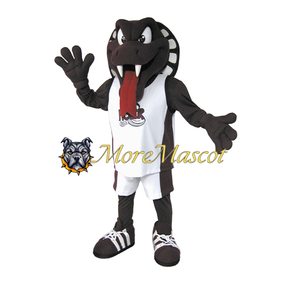 Sport Brown Snake Mascot Costume