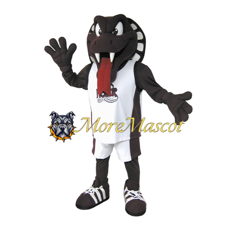Sport Brown Snake Mascot Costume
