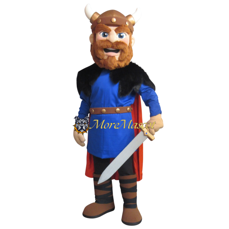 Viking Warrior Mascot Costume