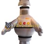 Funny Silver Robot Mascot Costume