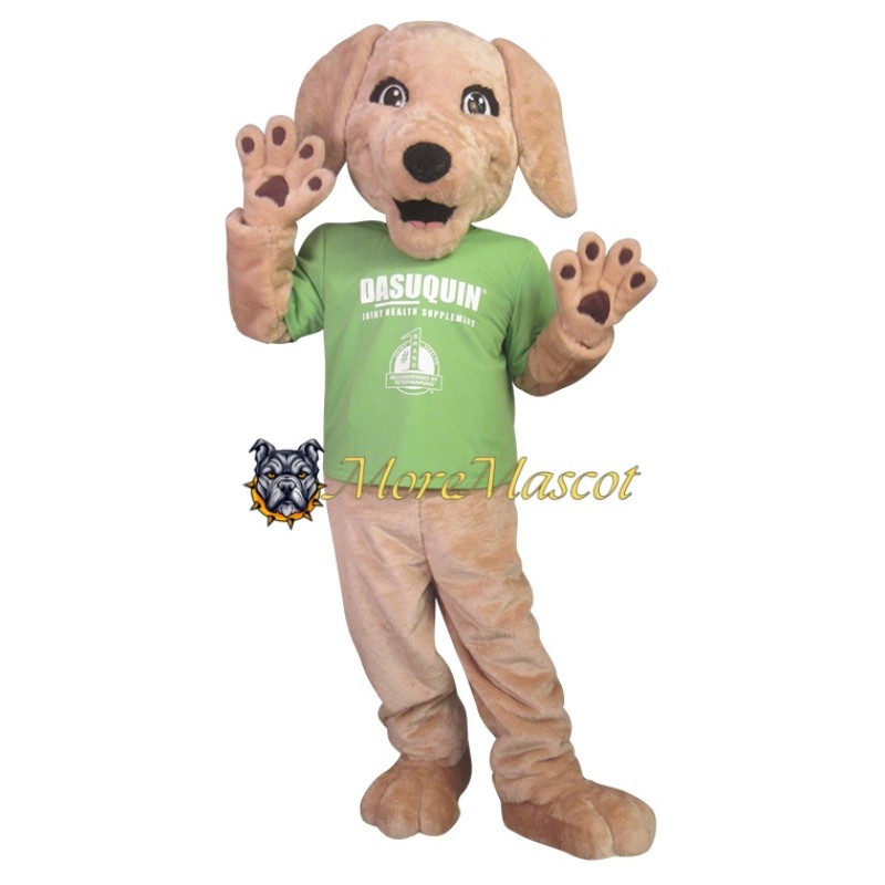Superb Friendly Dog Mascot Costume