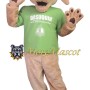 Superb Friendly Dog Mascot Costume