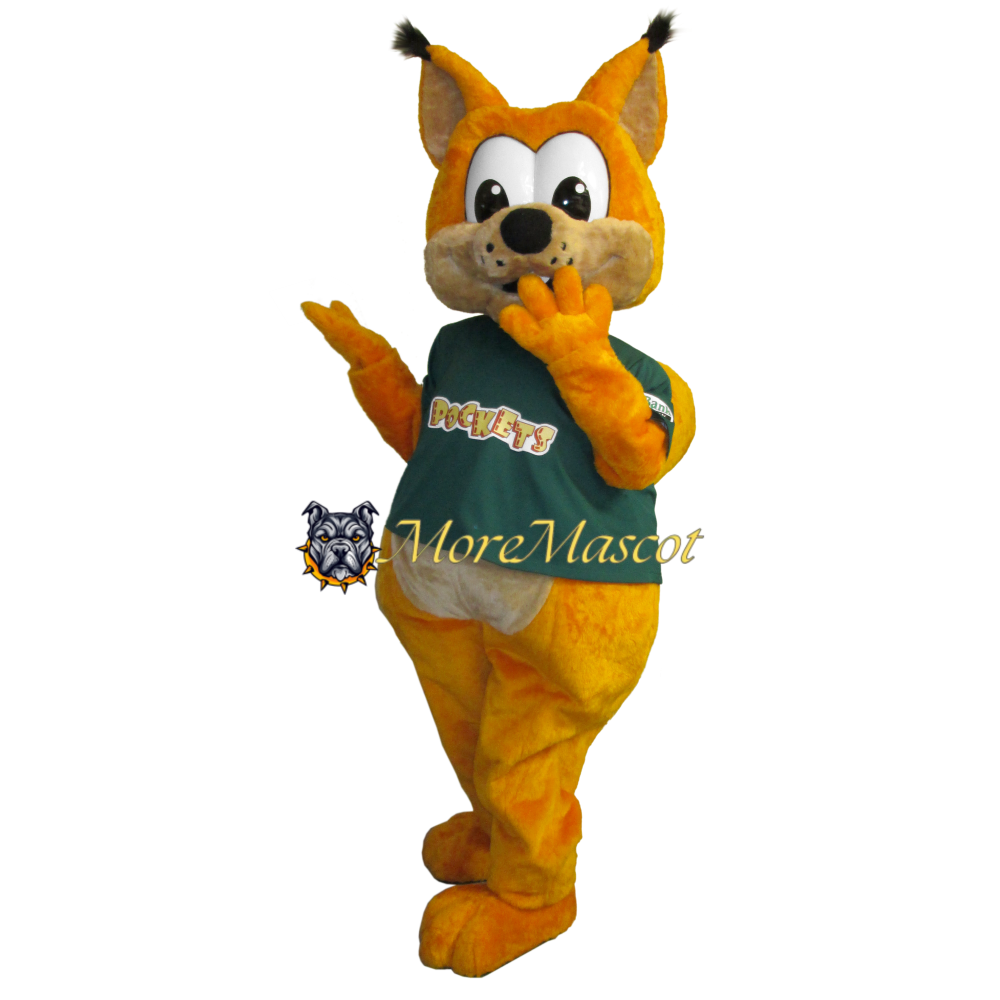 Cute Orange Squirrel Mascot Costume