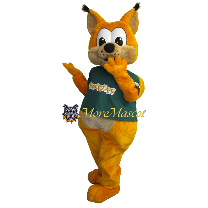 Cute Orange Squirrel Mascot Costume