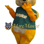 Cute Orange Squirrel Mascot Costume