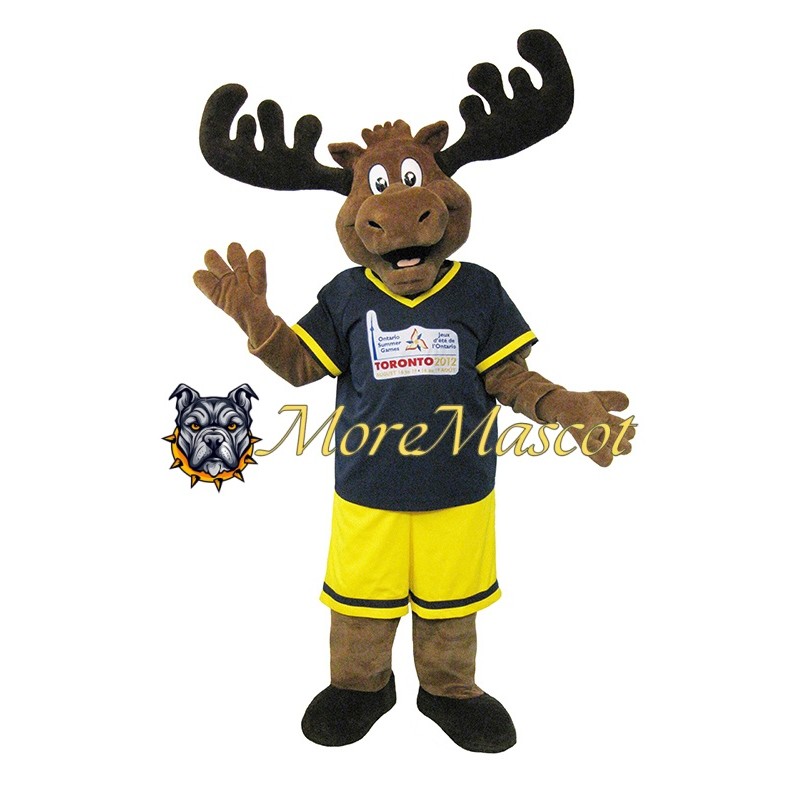 University Moose Mascot Costume