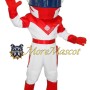 Friendly Racing Driver Mascot Costume