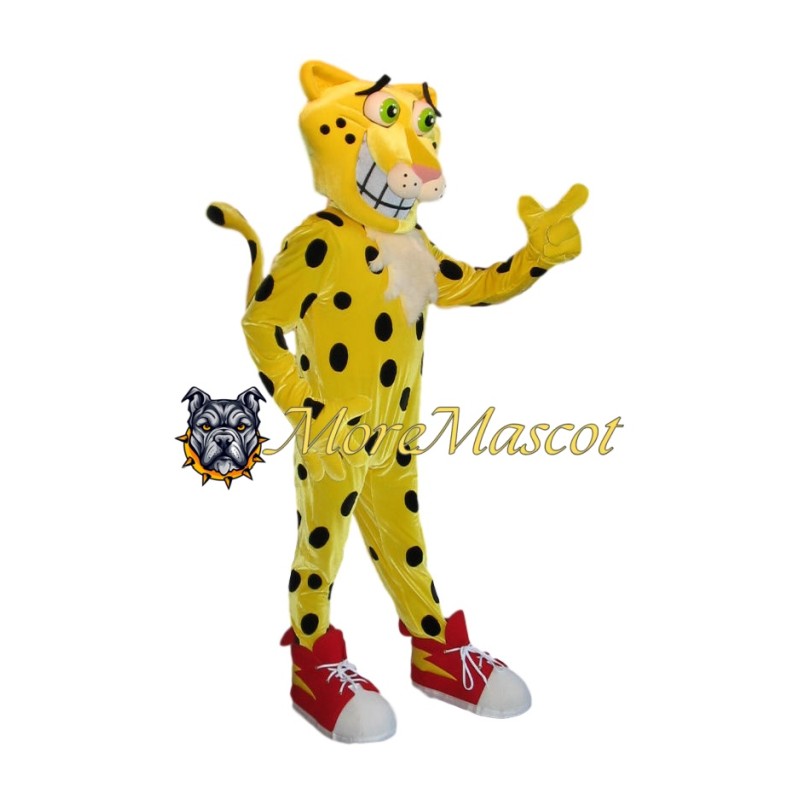 Adult Cheetah Mascot Costume