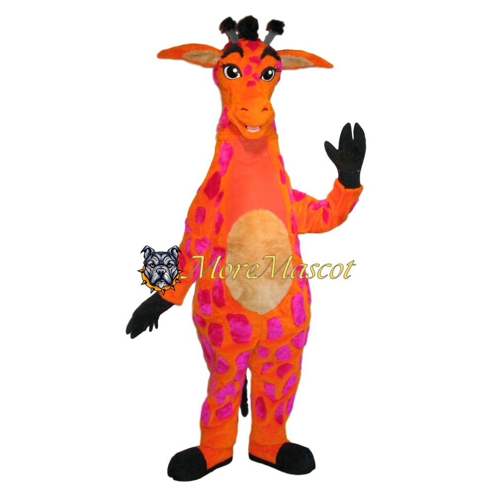 Beautiful Giraffe Mascot Costume