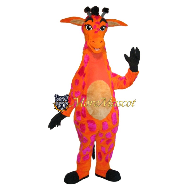 Beautiful Giraffe Mascot Costume