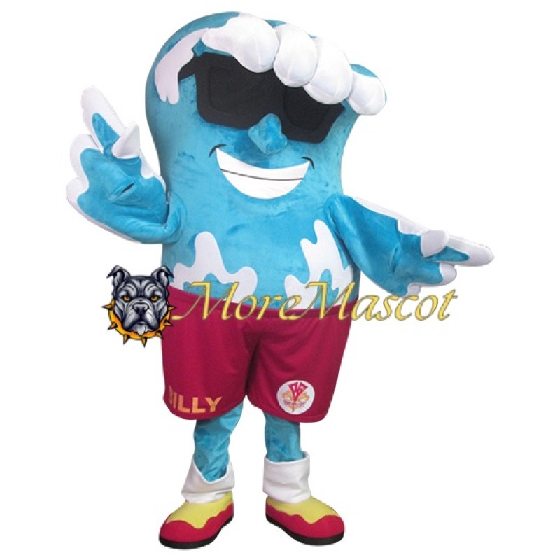Cool Wave Mascot Costume