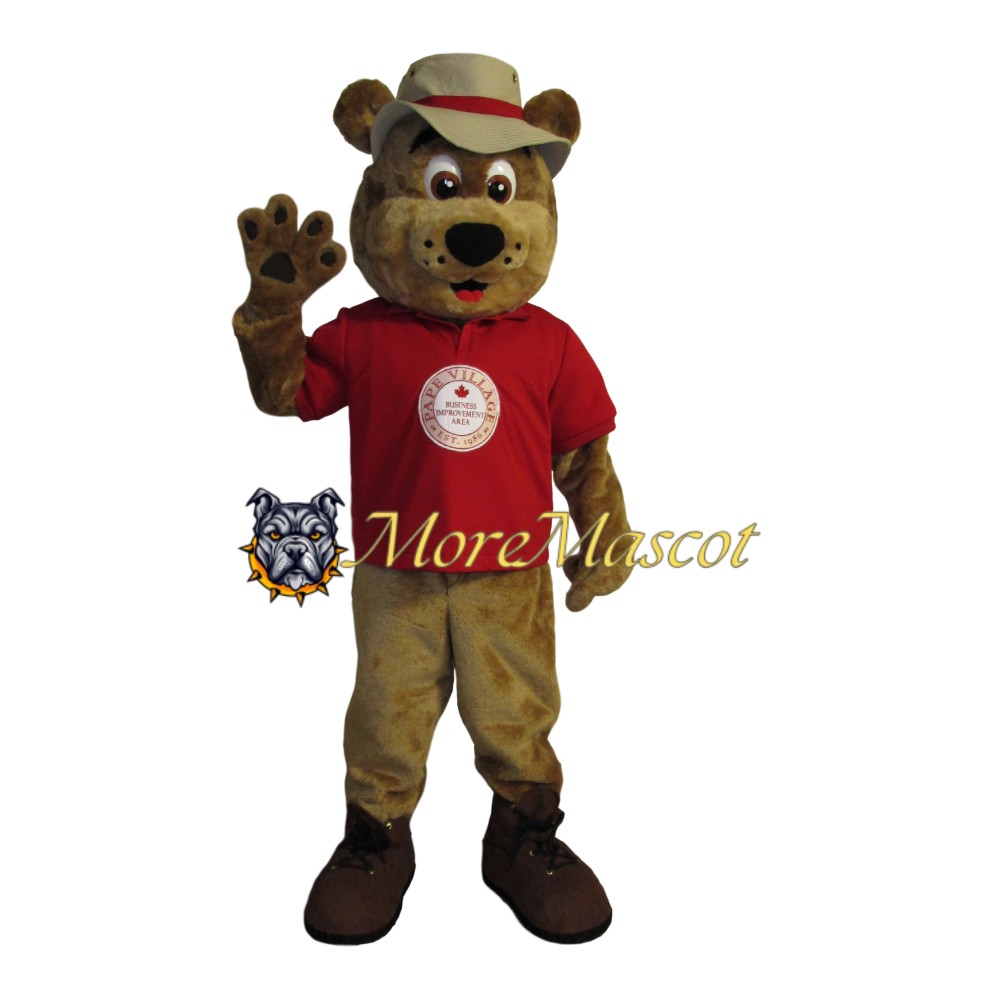 Outdoor Bear Mascot Costume