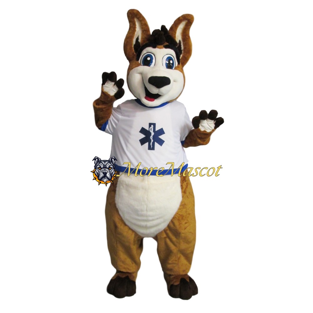Cute Adult Kangaroo Mascot Costume