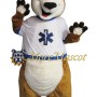 Cute Adult Kangaroo Mascot Costume