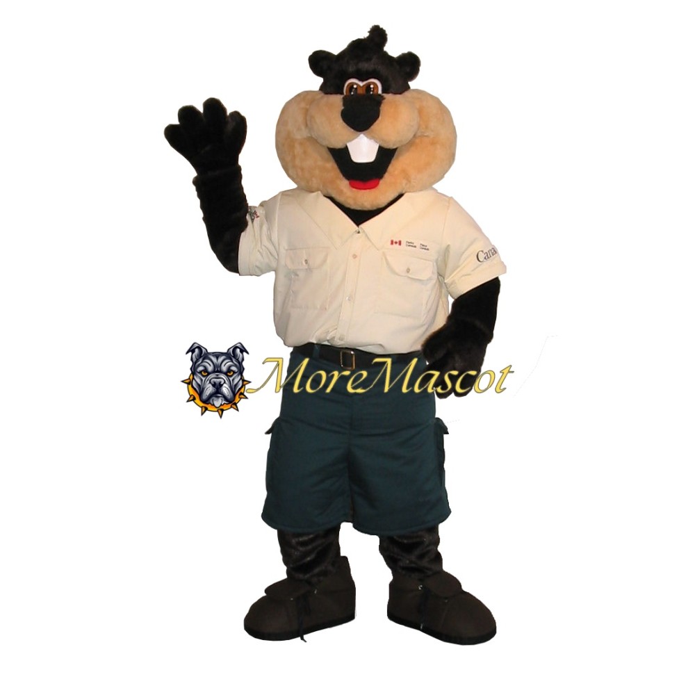 Happy Squirrel Adult Mascot Costume