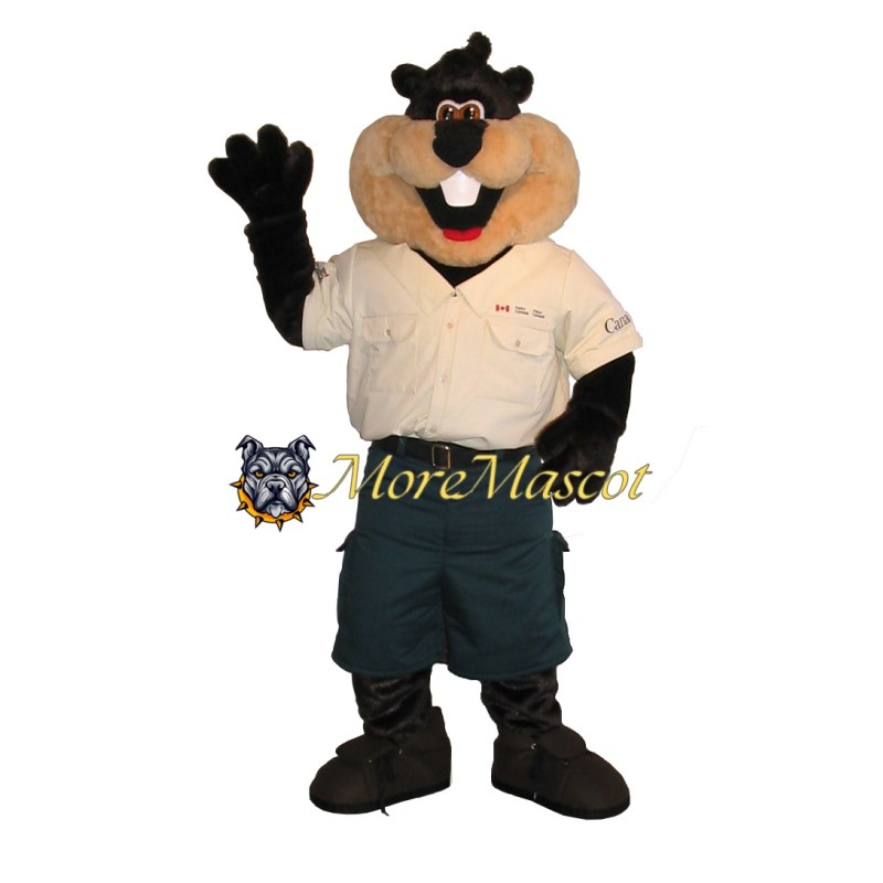 Happy Squirrel Adult Mascot Costume