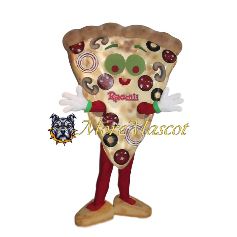 Realistic Pizza Mascot Costume