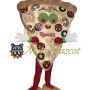 Realistic Pizza Mascot Costume