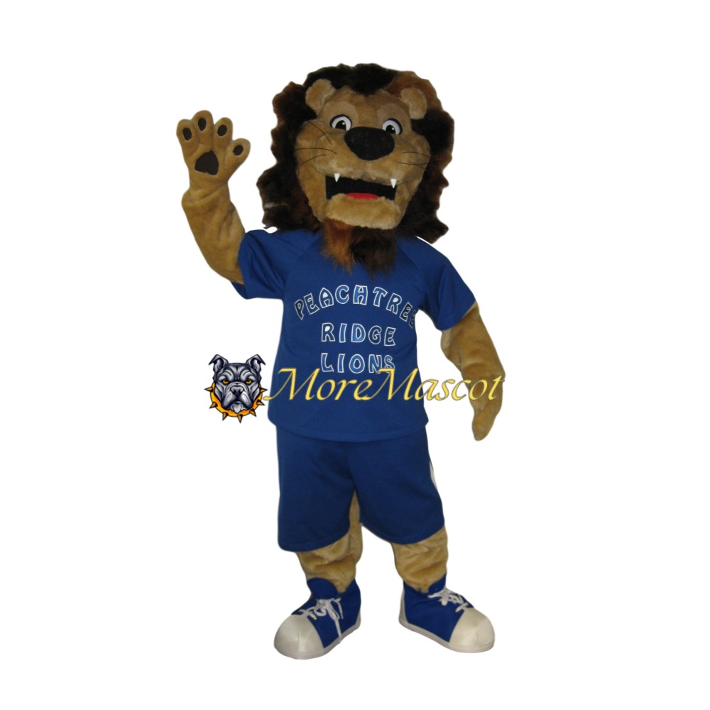 Adult Friendly Lion Mascot Costume