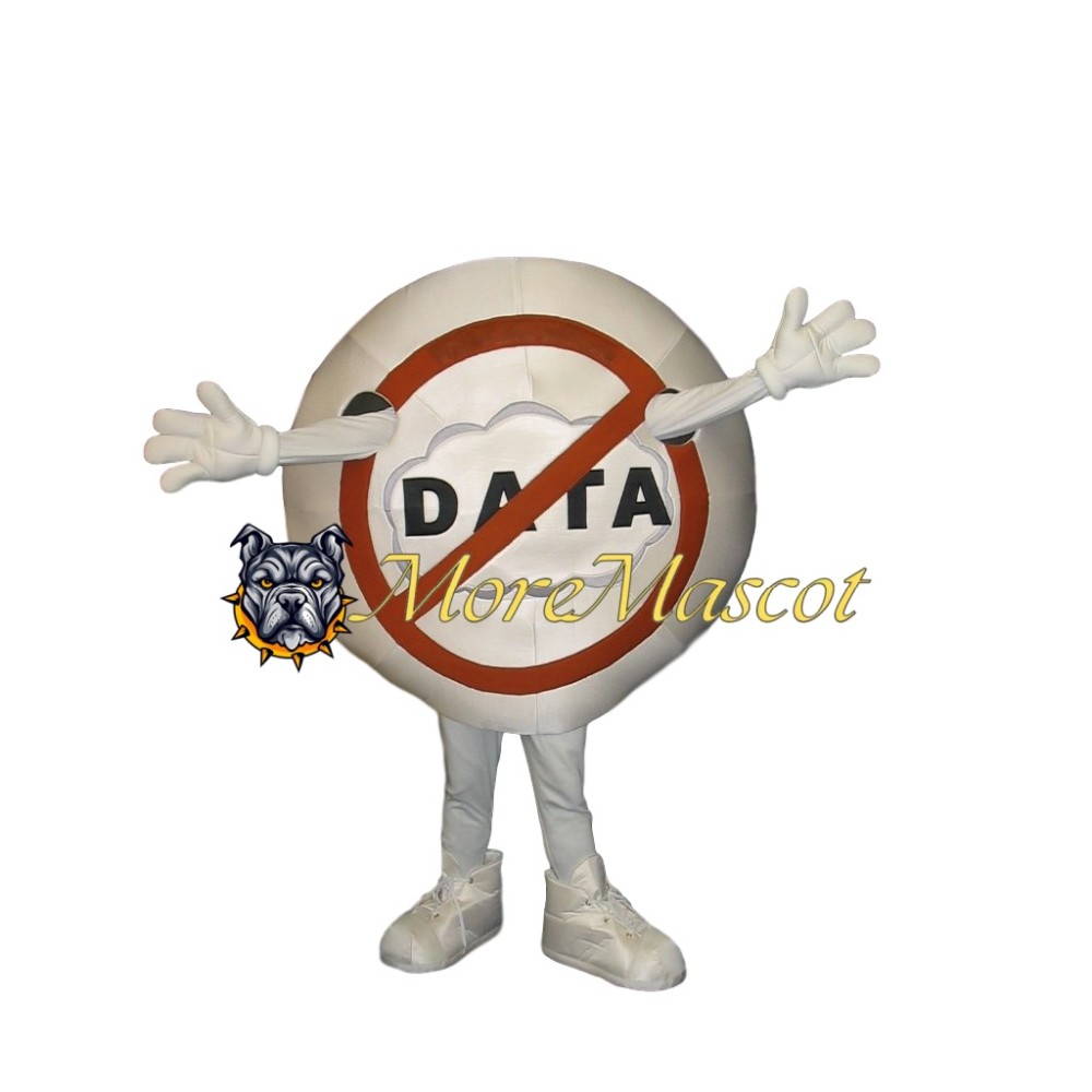 Limit Sign Mascot Costume