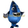 Cartoon Water Droplet Mascot Costume
