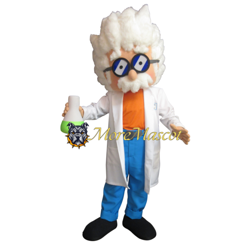 Mad Scientist Mascot Costume