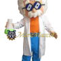 Mad Scientist Mascot Costume