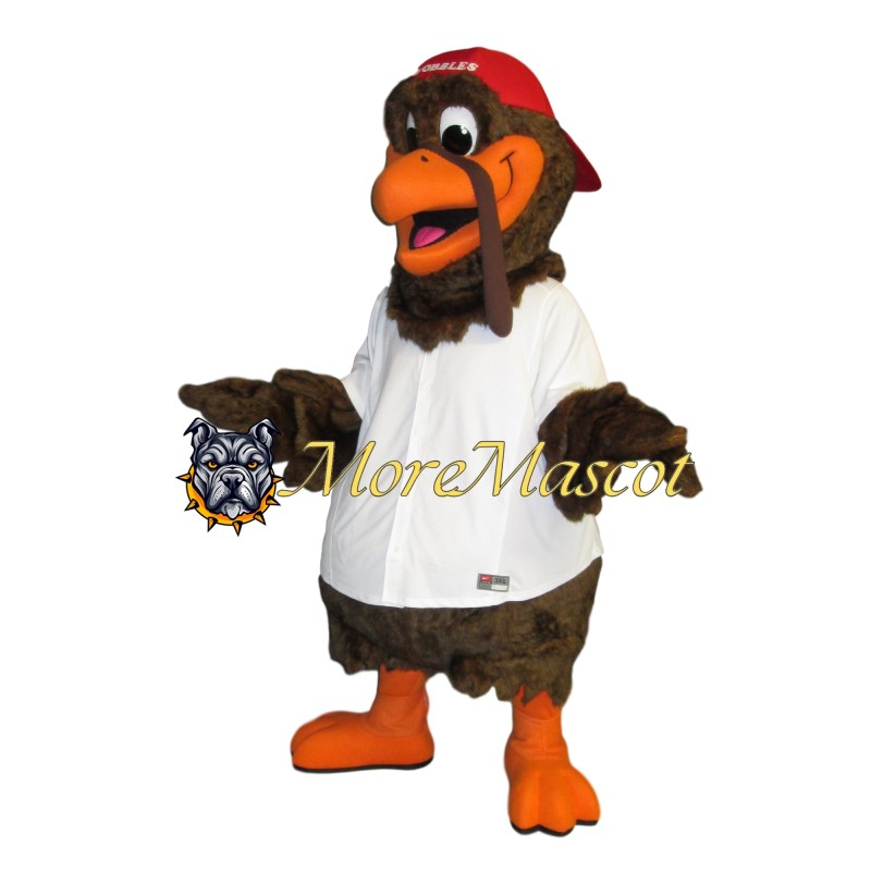 Sports Brown Chicken Mascot Costume