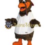 Sports Brown Chicken Mascot Costume
