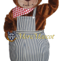 Cute Teddy Bear Mascot Costume