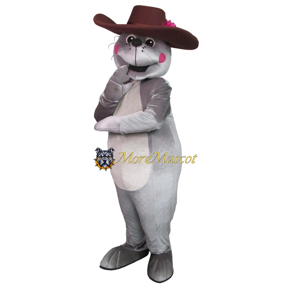 Elegant Seal Mascot Costume