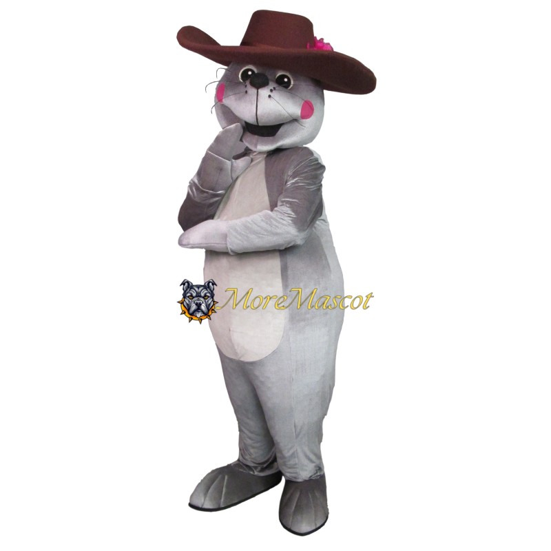 Elegant Seal Mascot Costume