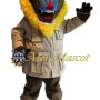 Friendly Baboon Mascot Costume