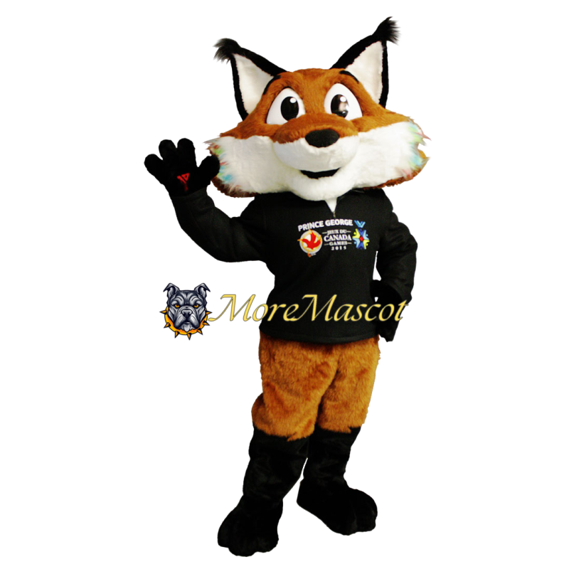 Superb Friendly Fox Mascot Costume