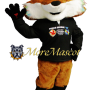 Superb Friendly Fox Mascot Costume