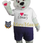 Soft Love Bear Mascot Costume