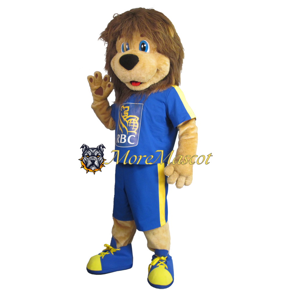 College Lion Mascot Costume